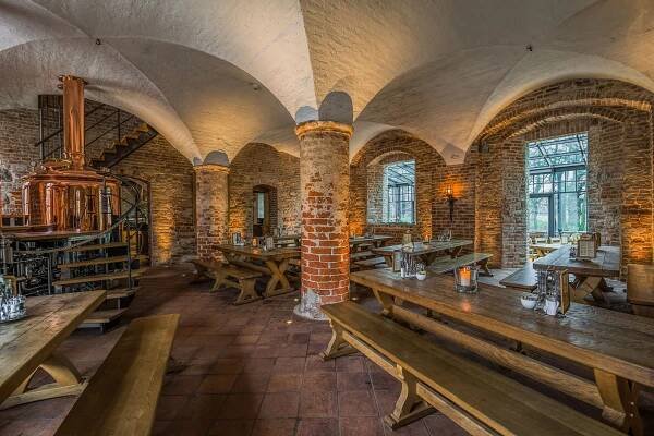 Brauereikeller im Wasserschloss Mellenthin