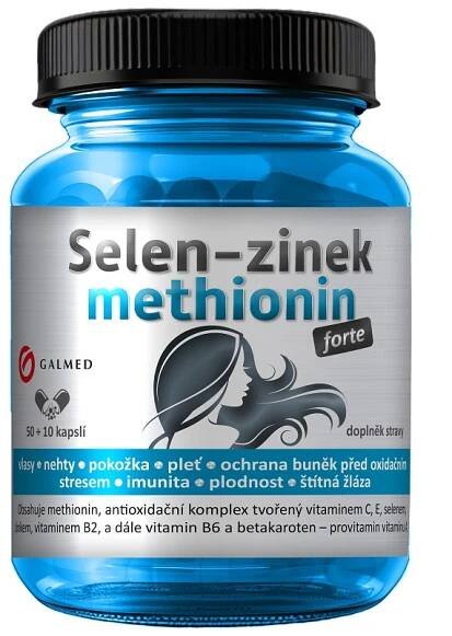 Selen-Zinek-Methionin forte Galmed cps 50+10