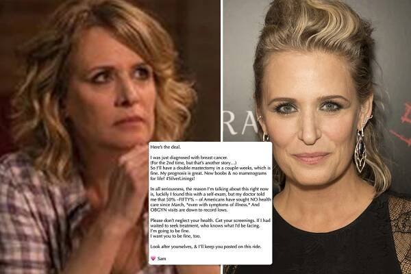 Supernatural star Samantha Smith reveals breast cancer ... - The US Sun