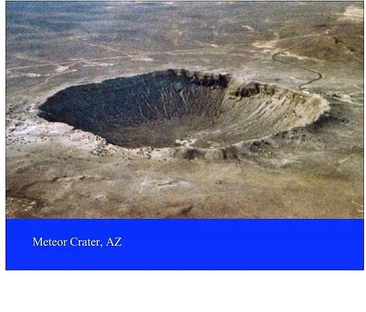 Table 4.1 The éwenty dargest astrobiemes identified on Earth as of 1997 (ag are indicated in milhions of years). In the 198s, Chictutub crater kad not 4} been discovered,  Note: * Main astrobleme of a pair (multiple impact). Kara has a twin structurc, Lat Kara, 23 km in diameter. Clearwater Lake West also ha: a Cois structure te the Fast, 26 km in diameter, 