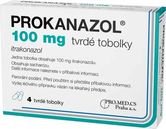 PROKANAZOL 100 mg tvrdé tobolky