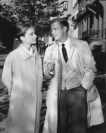 Audrey Hepburn, George Peppard - Snídaně u Tiffanyho - Z natáčení