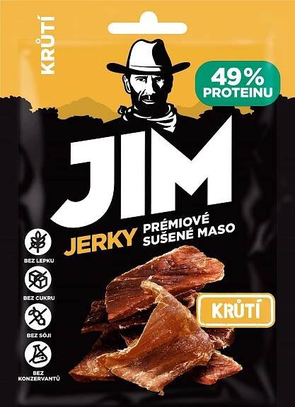 Sušené maso Jim Jerky Jerky krůtí 23 g