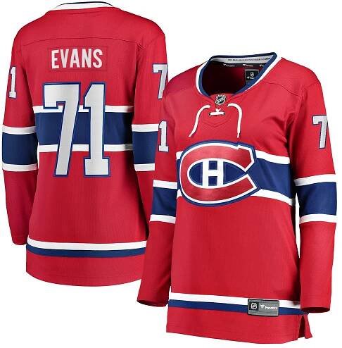 Women's Montreal Canadiens Josh Anderson Fanatics Red Breakaway Player Jersey