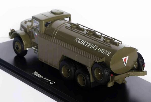 RARITA: Tatra 111-C ČSLA, vojenská cisterna, 1:43 - Modely automobilů