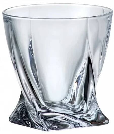Crystalite Bohemia Quadro 340 ml 6 ks od 647 Kč