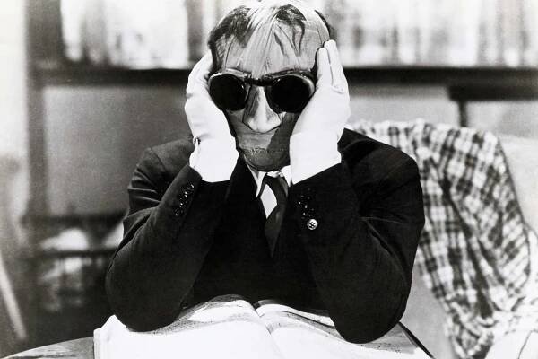 Claude Rains in 'The Invisible Man'