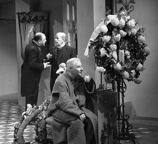 Zázrak svatého Antonína - Z filmu - Jaroslav Raušer, Miloš Nedbal, Ladislav Pešek