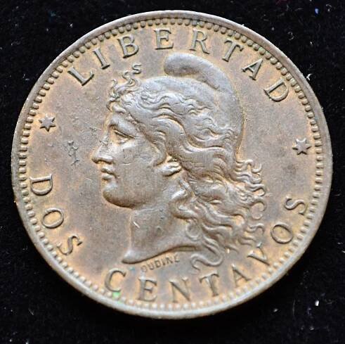 ARGENTINA 2 CENTAVOS 1890 /FNM-14a | Aukro