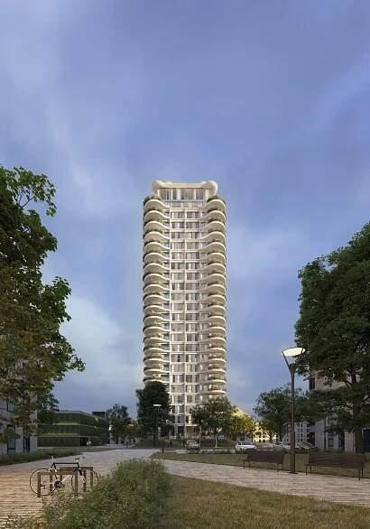 Mrakodrap | Luxusní byty v ikonické věži Evy Jiřičné, Ostrava