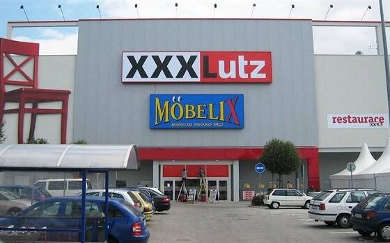 Prodejna XXX Lutz v pražských Stodůlkách.