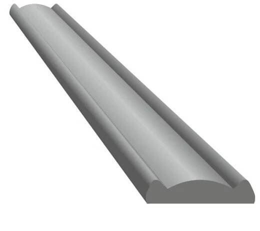 Pásovina plochá B, 20x4mm s obloučkem, měkká, délka 3m