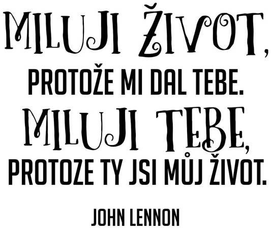 Samolepka na zeď Ambiance John Lennon