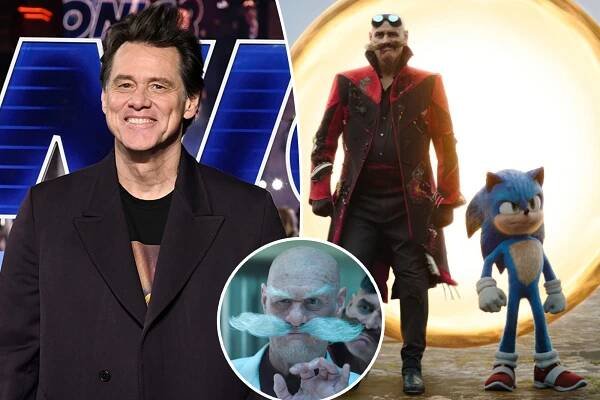 Jim Carrey in "Sonic the Hedgehog 3."
