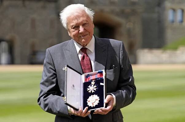 Sir David Attenborough appointed Knight of the Grand Cross