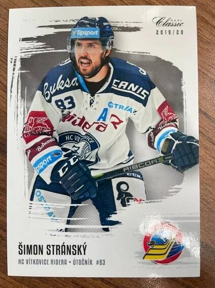 Šimon Stránský - Vítkovice - Hokejové karty