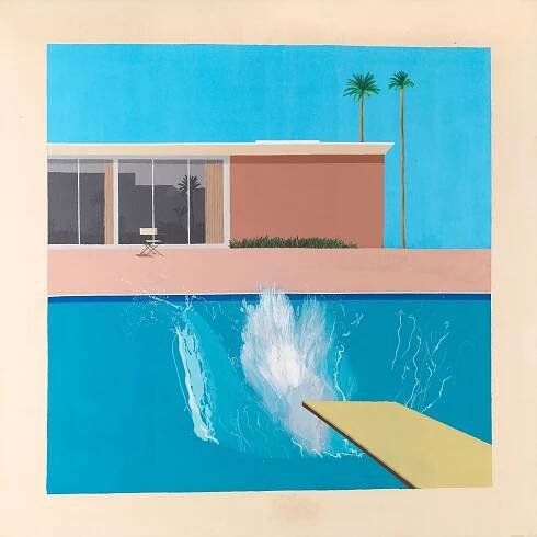 A Bigger Splash (1967) by David Hockney