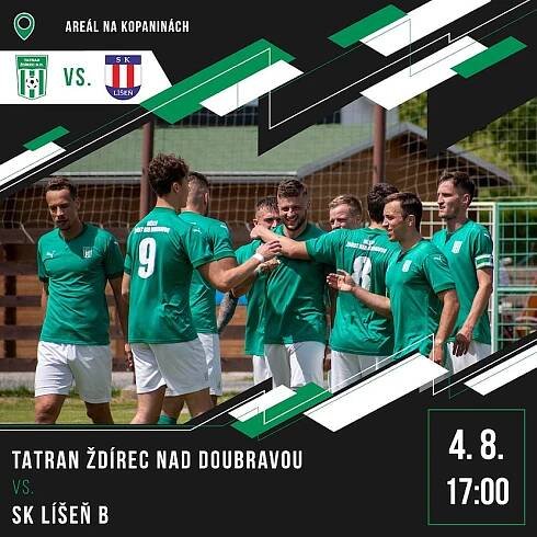 TATRAN Ždírec n. Doubravou - SK Líšeň B | TATRAN Ždírec nad Doubravou