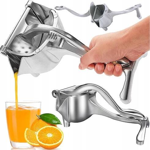 Ruční odšťavňovač, kovový lis na ovoce JUICY-1