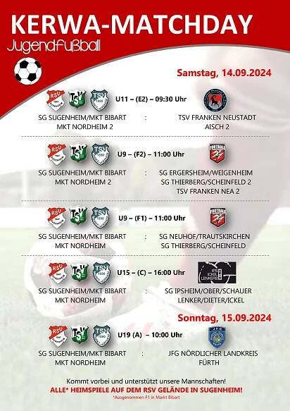 Kerwa-Matchday Jugendfußball