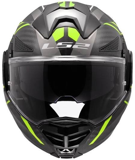LS2 přilba ADVANT X FF901 C Future II hi-vis yellow | BONMOTO