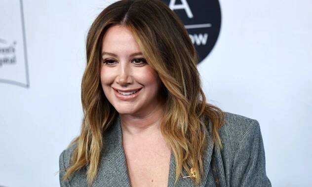 Ashley Tisdale Debuts Wispy Bangs and Rich Brown Hair for Fall