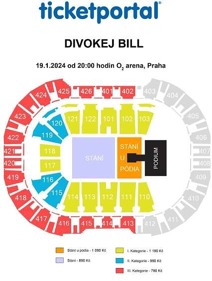 DIVOKEJ BILL – O2 arena