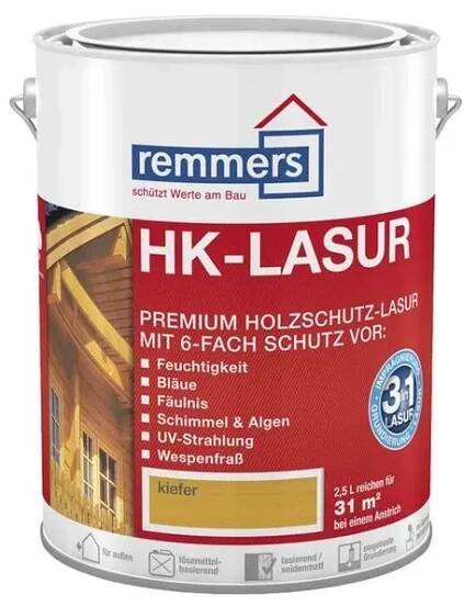 Lazura na dřevo REMMERS HK - Lasur Toskánská šedá 2,5L Toskánská šedá