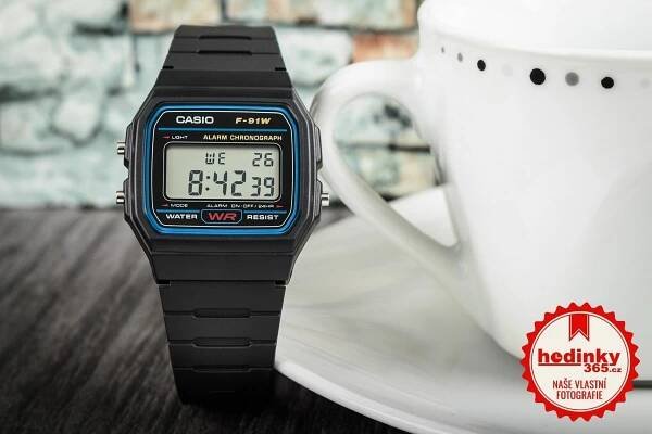 Casio Vintage F-91W-1YEG | Hodinky-365.cz