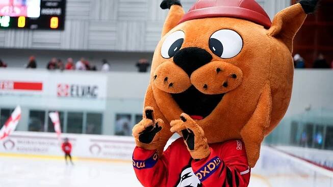 Takto vypadal dřívější maskot klubu HC Frýdek-Místek