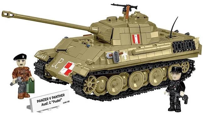 COBI 2655 Panzer V Panther Ausf. G "Pudl"