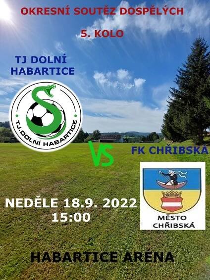 TJ DOLNÍ HABARTICE -FK CHŘIBSKÁ – TJ Dolní Habartice