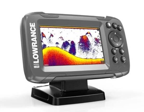 Sonar Lowrance Hook2 4X GPS se Sondou Bullet Skimmer