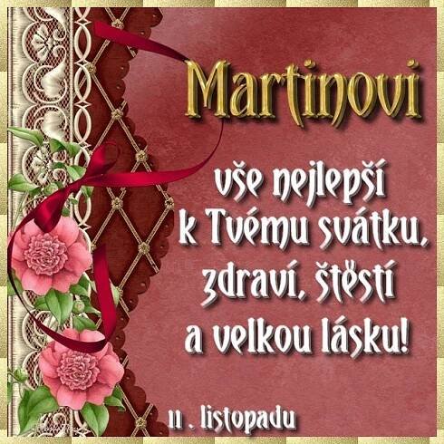 Martin - jmeniny