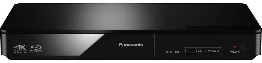 Panasonic DMP-BDT184 3D Blu-Ray přehrávač 4K Upscaling černá