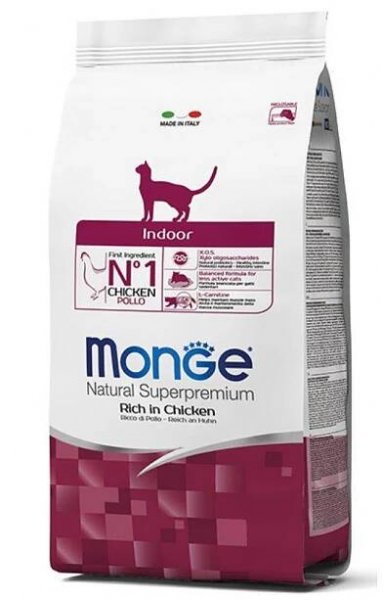 MONGE Cat Indoor 400g granule pro domácí kočky