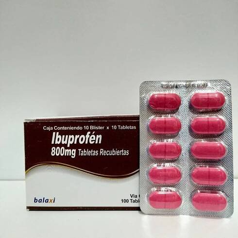 MEDICINA IBUPROFEN 800 MG X 10 TAB RECUBIERTAS