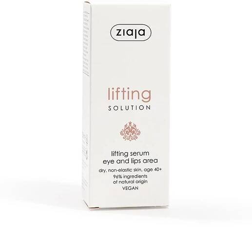 Ziaja Lifting Solution 40+ Sérum pod oči a okolie pier 30ml cena od 98 Kč | Pricemania