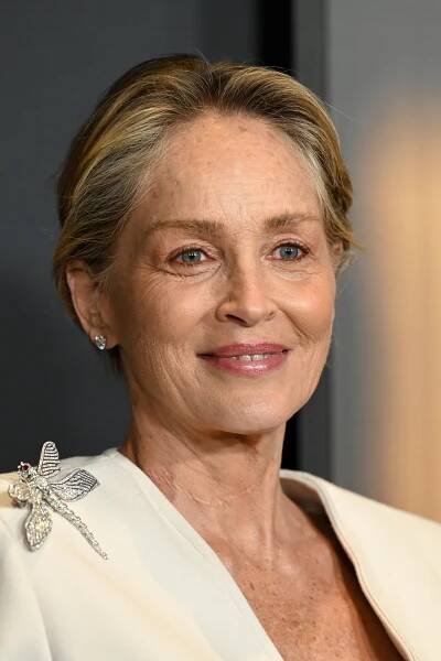 Sharon Stone Goes Practically Makeup-Free at The Governors Awards