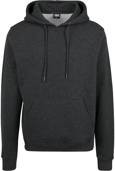 Pánská mikina URBAN CLASSICS TB2392 CHARCOAL velikost: XXXL