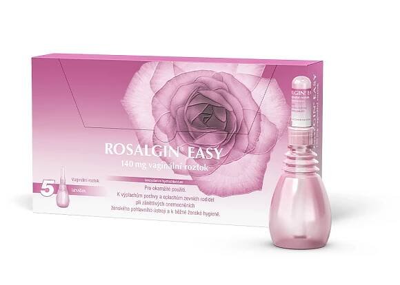 ROSALGIN Easy vaginální roztok 140 mg 5x 140 ml
