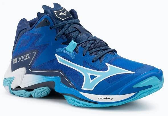 Pánské volejbalové boty Mizuno Wave Lightning Z8 Mid mugen blue/white/estate blue