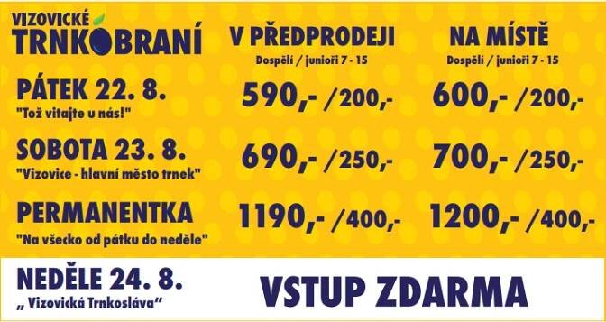 Vstupenky – Vizovické Trnkobraní