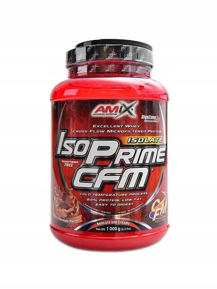 Amix Isoprime CFM protein isolate 90 1000 g čokoláda