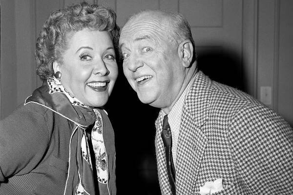 Vivian Vance and William Frawley in "I Love Lucy."