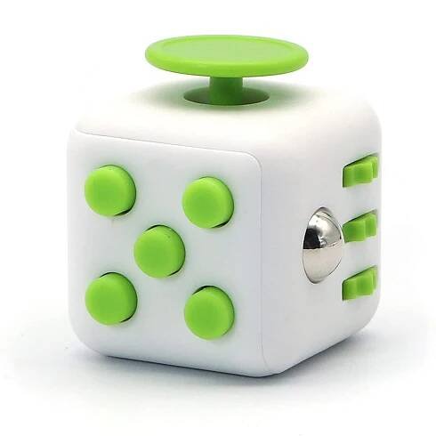 Fidget Cube Hračka uvolňující stres proti úzkosti Skvělá pro dospělé a děti[Nápad na dárek][Relaxační hračka][Uvolňovač stresu][Měkký materiál]