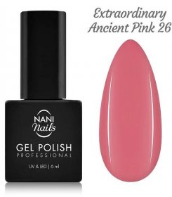 NANI gél lak 6 ml - Extraordinary Ancient Pink - NaniNails.sk