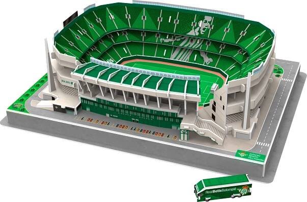 3D PUZZLE STADIUM Svítící 3D puzzle Stadion Benito Villamarín - FC Real Betis