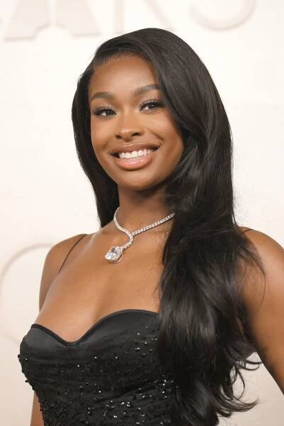 Coco Jones Just Reinvented the Little Black Dress on the Oscars 2025 Red Carpet