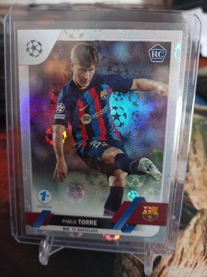Pablo Torre topps starball RC Barcelona - Sportovní sbírky